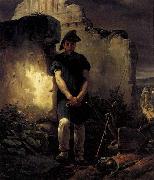 Horace Vernet Soldier-Labourer oil on canvas